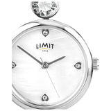 Limit ladies white dial alloy bracelet watch, imported from the UK