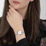 Limit ladies white dial alloy bracelet watch, imported from the UK