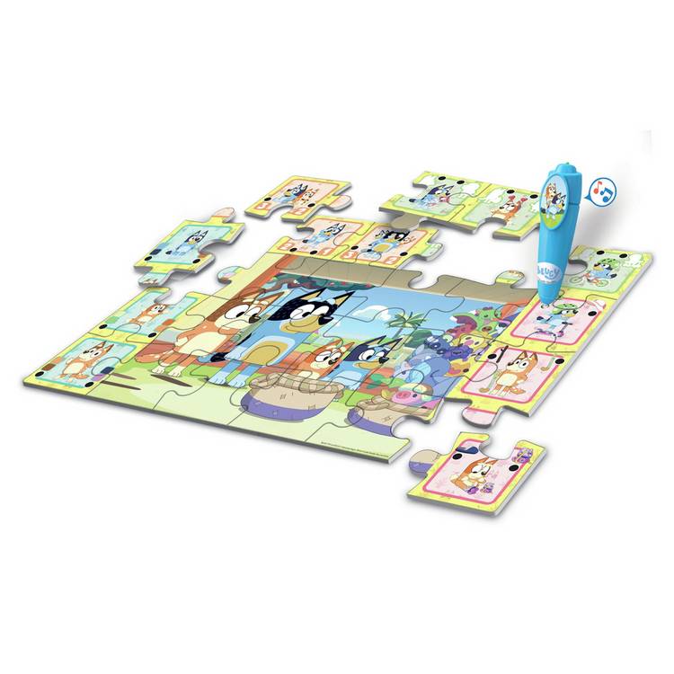 Bluey interactive floor puzzle 24 pieces - British product
