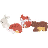 Chad Valley woodland character shaped puzzles 19pc, imported from the UK