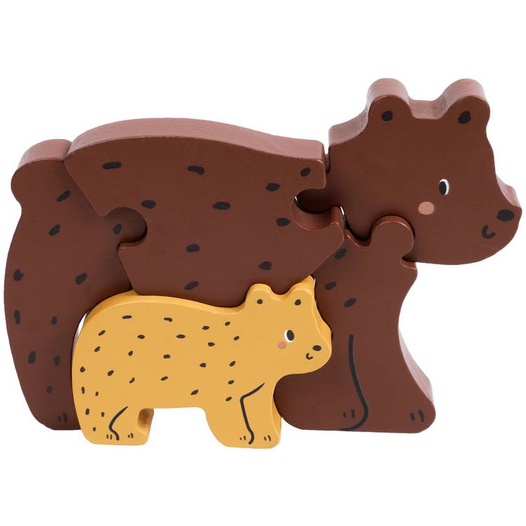 Chad Valley woodland character shaped puzzles 19pc, imported from the UK