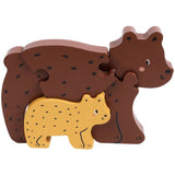 Chad Valley woodland character shaped puzzles 19pc, imported from the UK