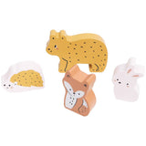 Chad Valley woodland character shaped puzzles 19pc, imported from the UK