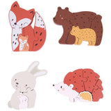 Chad Valley woodland character shaped puzzles 19pc, imported from the UK