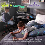 Slumberdown V-shaped gaming support pillow white, UK version