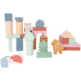 Chad Valley Woodland Building Blocks Set - British product