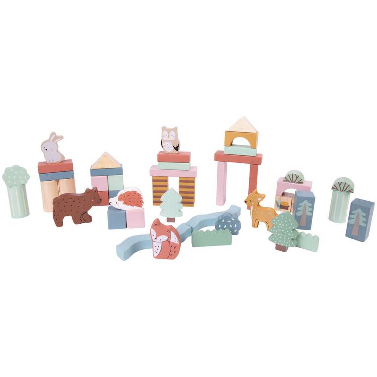 Chad Valley Woodland Building Blocks Set - British product