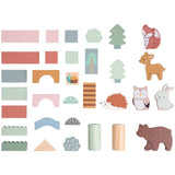 Chad Valley Woodland Building Blocks Set - British product