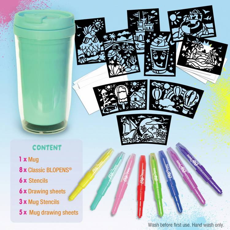 BLOPENS Crea Mug creative kit for kids - British product
