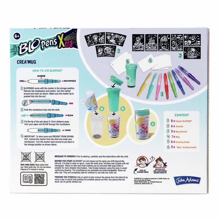 BLOPENS Crea Mug creative kit for kids - British product