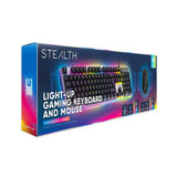 STEALTH gaming keyboard and mouse combo, UK version