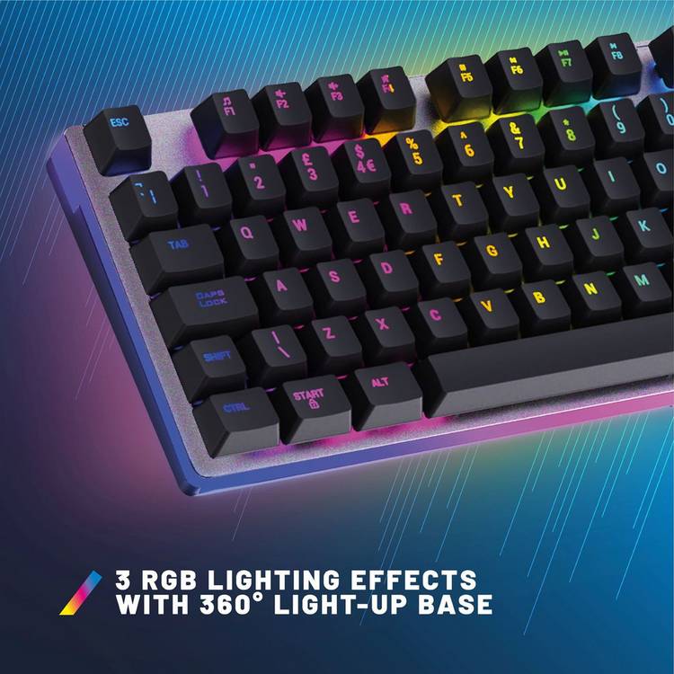 STEALTH gaming keyboard and mouse combo, UK version