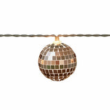 Habitat warm white disco ball string light 1.65m - British product