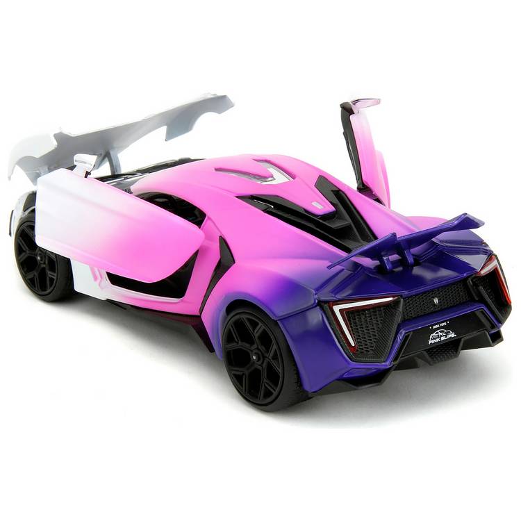 Jada Toys Pink Slips Lykan Hypersport die-cast car 1:24, imported from the UK