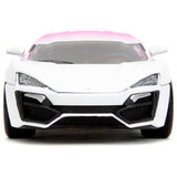 Jada Toys Pink Slips Lykan Hypersport die-cast car 1:24, imported from the UK