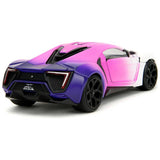 Jada Toys Pink Slips Lykan Hypersport die-cast car 1:24, imported from the UK