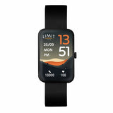 Limit smartwatch black silicone strap 45mm (British brand)