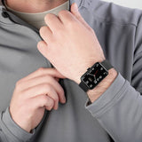 Limit smartwatch black silicone strap 45mm (British brand)