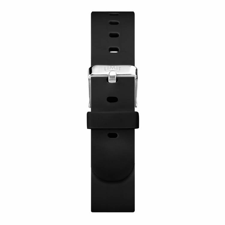 Limit smartwatch black silicone strap 45mm (British brand)