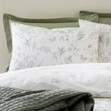 Bianca bedding set floral green double, imported from the UK
