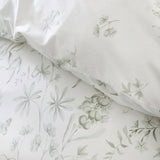 Bianca bedding set floral green double, imported from the UK