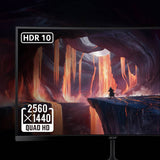 Acer Nitro ED270UP2 curved WQHD gaming monitor 27 inch - British product