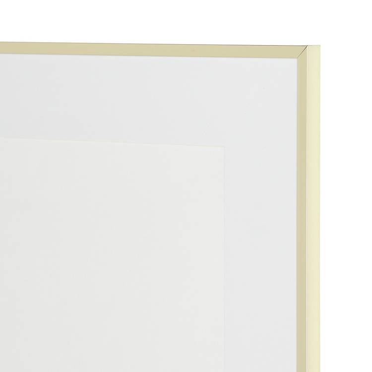 Argos Home gold aluminium picture frame 30x40cm, imported from the UK