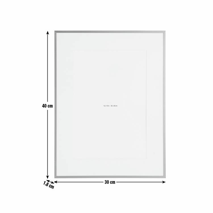 Argos Home gold aluminium picture frame 30x40cm, imported from the UK