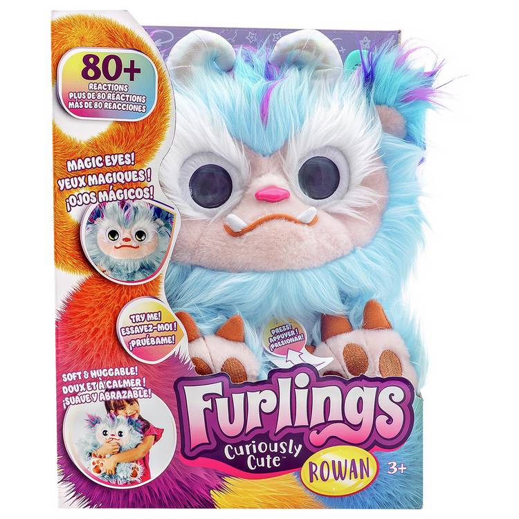 Furlings Rowan interactive plush toy - British product