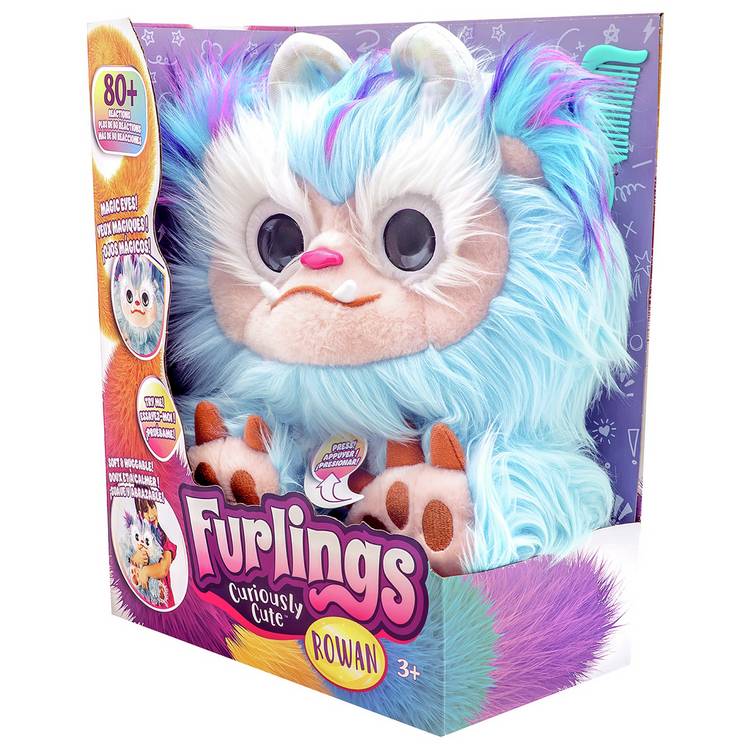 Furlings Rowan interactive plush toy - British product