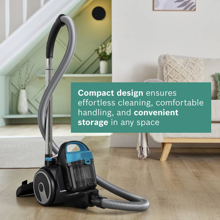 Bosch bagless cylinder vacuum cleaner BGS05BU2GB, imported from the UK