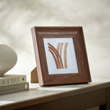 Argos Habitat Brown Wood Picture Frame 4x4 Inch- Buy online at McGrocer