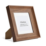 Habitat walnut wood picture frame 4x4, UK version