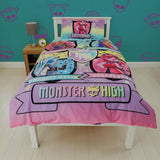 Monster High Fierce Panel bedding set single, UK version