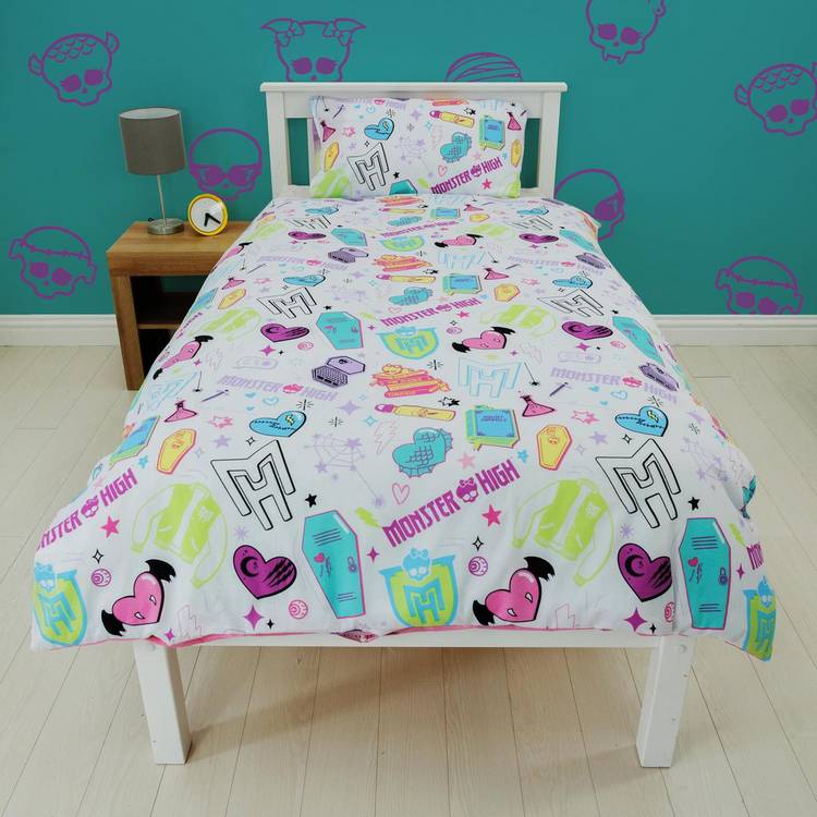 Monster High Fierce Panel bedding set single, UK version