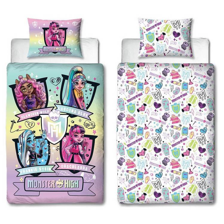 Monster High Fierce Panel bedding set single, UK version