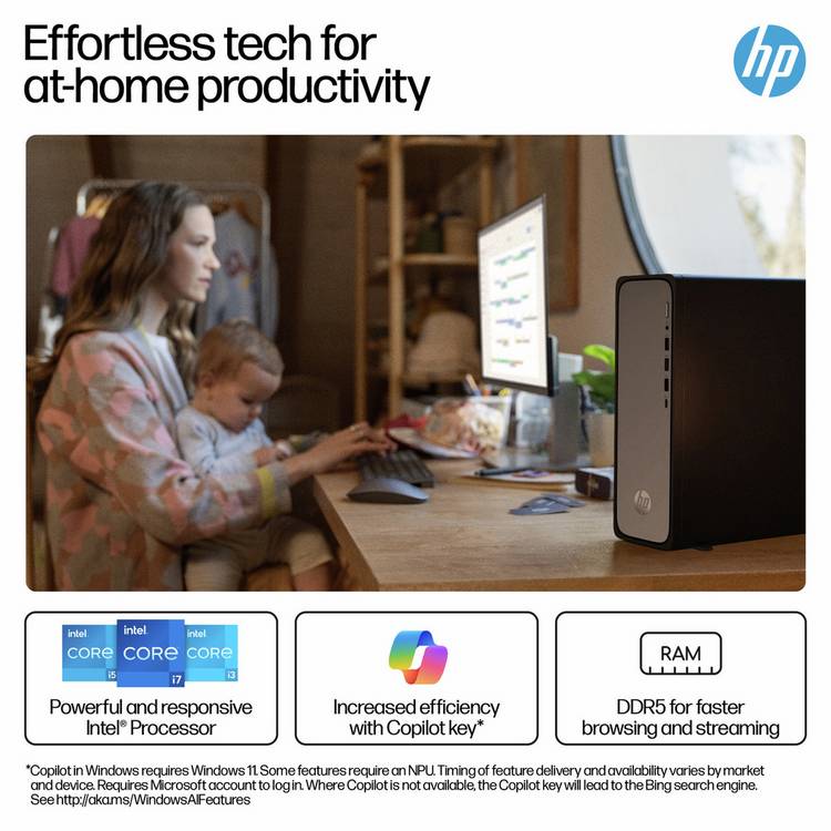 HP S03 desktop PC (British brand)