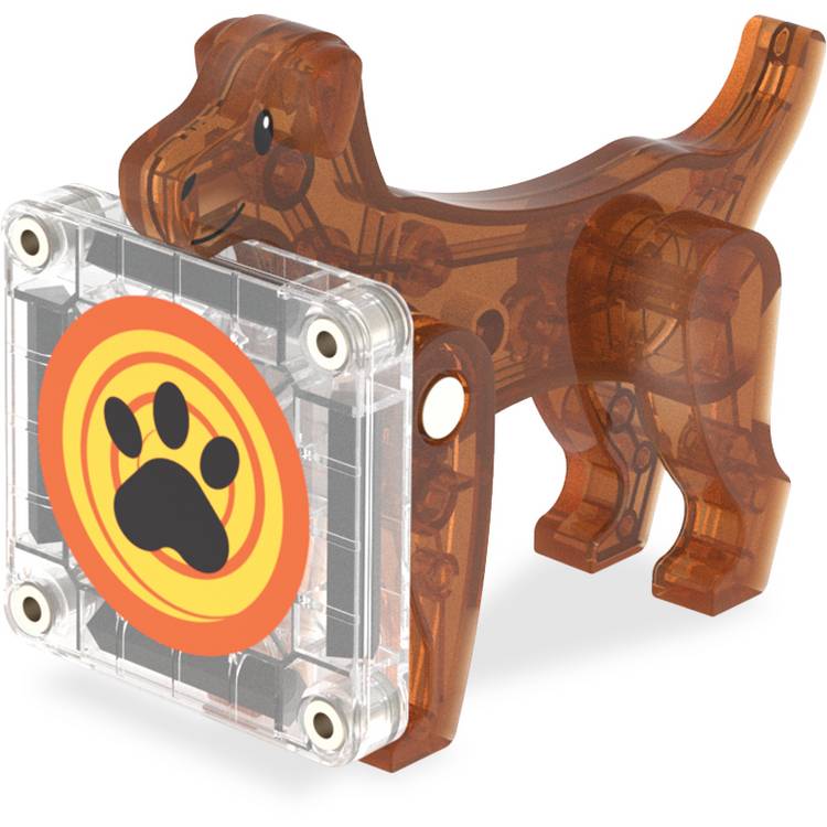 MAGNA-TILES Dog House playset toy set (British brand)