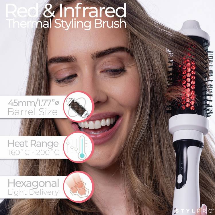 Stylpro thermal brush red and infrared lights (British brand)