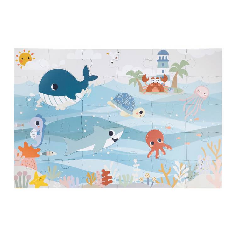 Chad Valley giant under the sea floor puzzle 31 pieces (British brand)