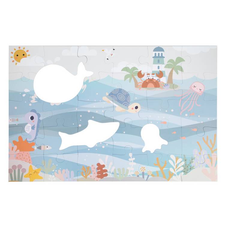 Chad Valley giant under the sea floor puzzle 31 pieces (British brand)