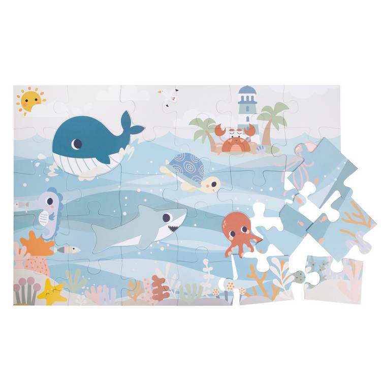 Chad Valley giant under the sea floor puzzle 31 pieces (British brand)