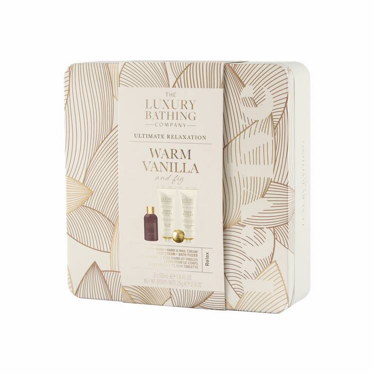 The Luxury Bathing Company Relax and Unwind set, imported from the UK