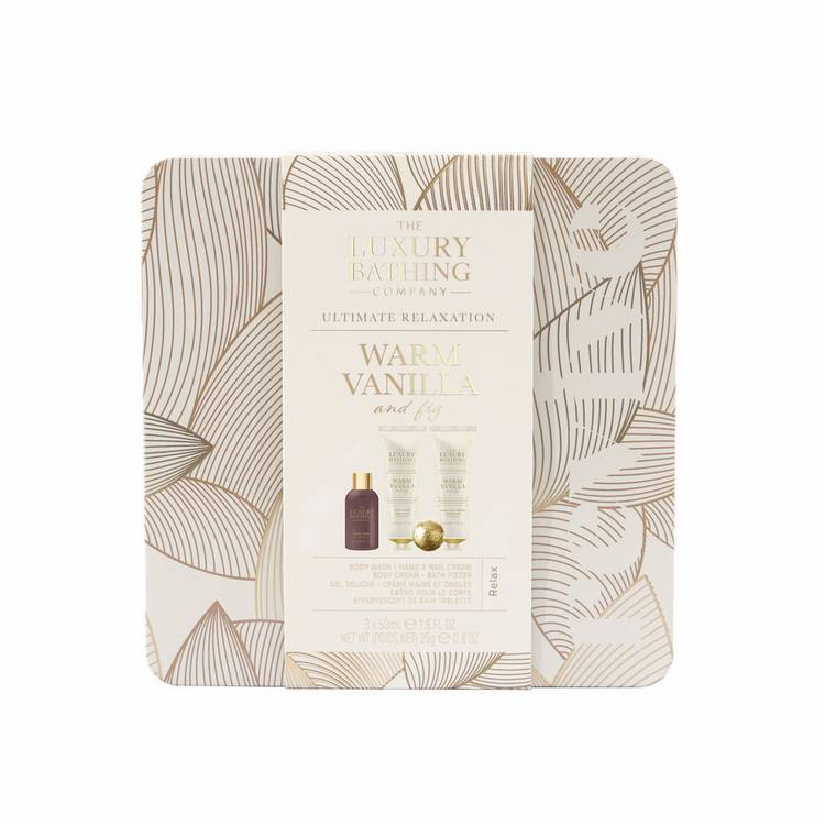 The Luxury Bathing Company Relax and Unwind set, imported from the UK