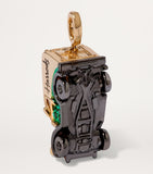 Annoushka Harrods delivery van pendant in yellow gold with tsavorites and diamonds (British brand)