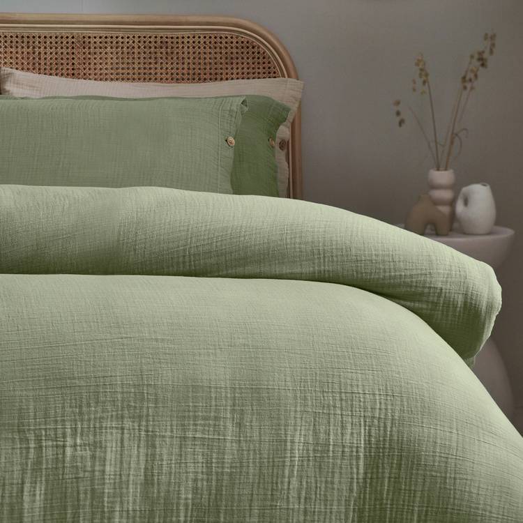 Yard Lark eucalyptus bedding set (British brand)
