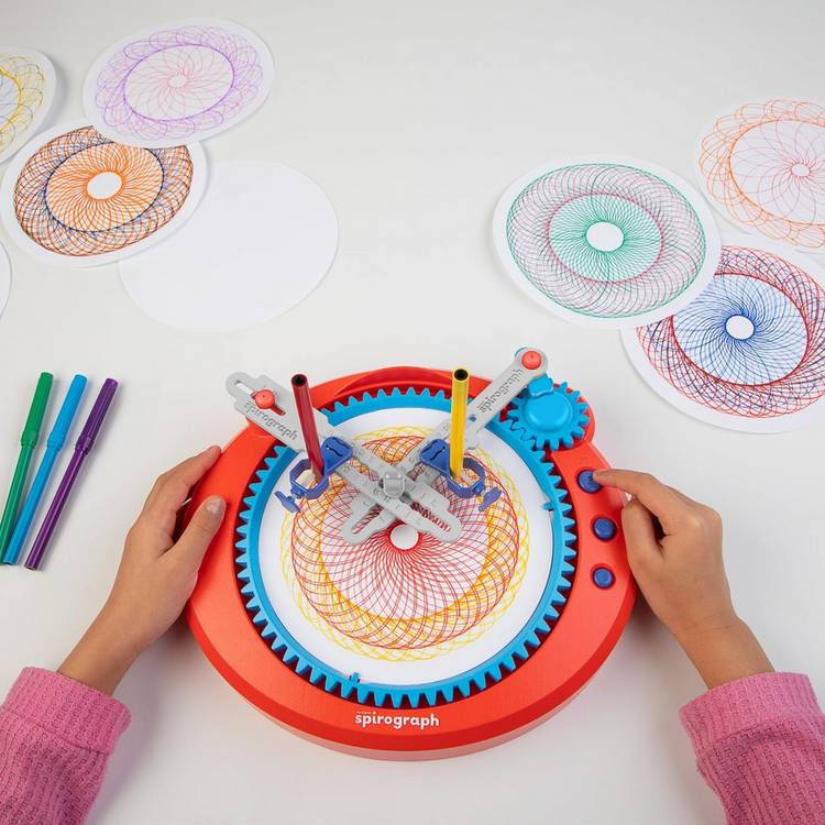 Spirograph Ultimate Spiro Machine electronic drawing toy, UK version