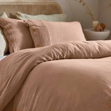 Yard Lark cotton muslin pink bedding set single (British brand)