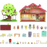 Bluey family celebration home and tree playset bundle (British brand)