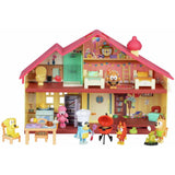 Bluey family celebration home and tree playset bundle (British brand)